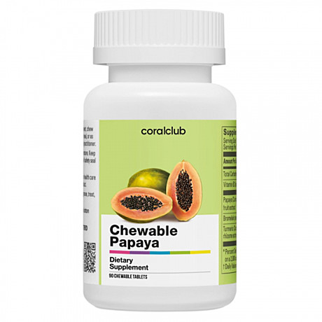 Жевательная Папайя: Вкусная помощь пищеварению с тропическими ферментами